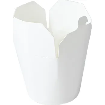 Jednorázové nádobí Think`n pack Papírový box na kebab 750ml Ø93mm 50ks