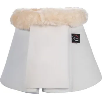 Čištění pro koně Zvony na kopyta Comfort ze softoprenu - bílé - XFull
