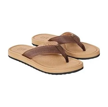 Pánské žabky Rip curl pánské žabky Chiba Brown/Tan | Hnědá | Velikost 47