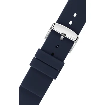 Řemínek na hodinky Silikonový řemínek Morellato Tunguska 5396187.062 S, modrý