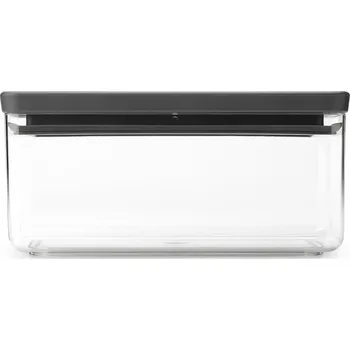 Dóza na potraviny Brabantia, Kuchyňská dóza Tasty+ 1,5 l tmavě šedá - Formadore