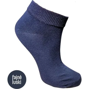 Pánské ponožky Bavlněné kotníkové ponožky 92% bavlna 35-38 modrá