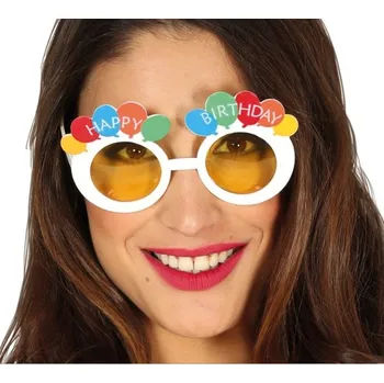 Party dekorace Party brýle - balonky - Happy Birthday