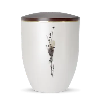 Smuteční dekorace Ekologická urna Silva III - Sušené květy