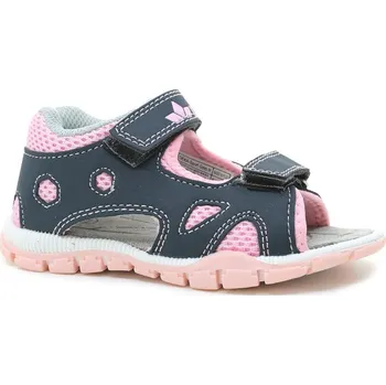 Dívčí sandály LICO Lorin V 600074 grau/rosa, dětské sandály vel.25