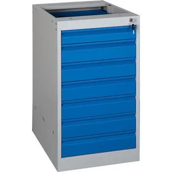 Dílenský stůl Kontejner 7 zásuvkový