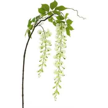 umělá květina umělá květina, Vistárie - Wisteria alara krémová v142 cm (N934400)