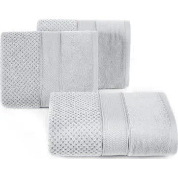 Ručník Velurový ručník JESSI - 04 stříbrný Rozměr ručníku: 50x90cm