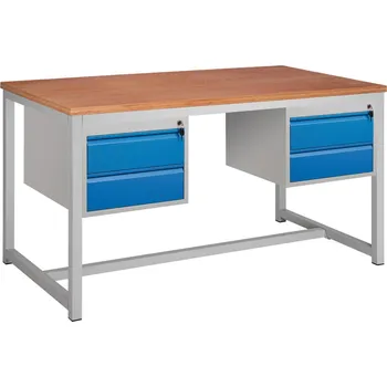 Dílenský stůl Dílenský stůl 150 x 80 cm s kontejnery Z2