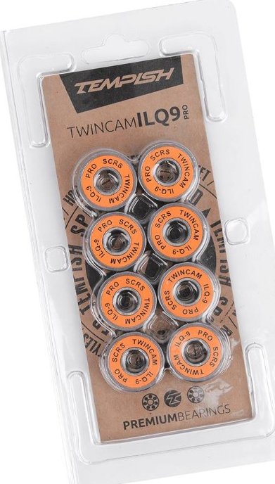 Ložiska Tempish ILQ9 TWINCAM PRO, 8 ks