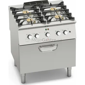 Sporák Plynový sporák Bertos SG7F4+FE2/SC