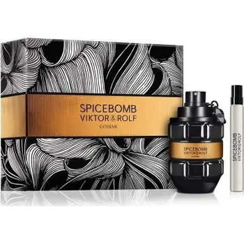 Pánský parfém Viktor & Rolf Viktor & Rolf Spicebomb Extreme SET: Parfemovana voda 90ml + Toaletní voda 10ml Pre mužov Parfémovaná voda