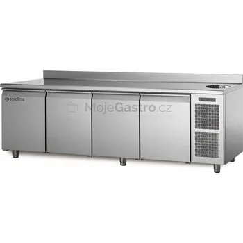 Coldline Chladící stůl TA21/1MS s deskou, dřezem a zadním lemem
