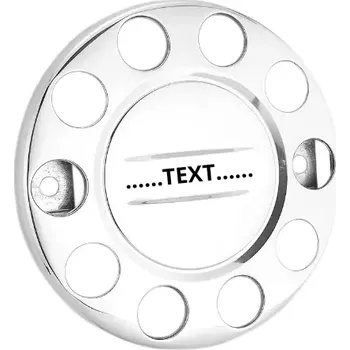 Poklice na kolo Kryt kola 22,5" nerezový s (otvory na šrouby 22 mm) pro nerezové disky