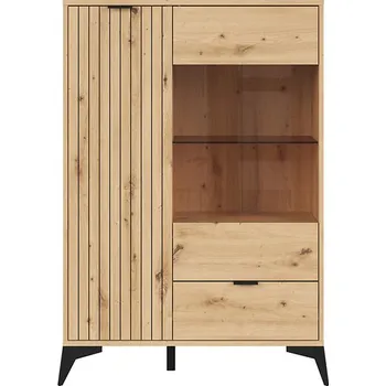 Knihovna Brwcz LAMEA REG1D1W1S dub artisan / 3BAL /