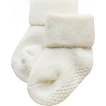 Dětské termo ponožky Cerioll Kojenecké teplé protiskluzové ponožky bílá
