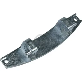 EUROPART Závěs, pant dveří pro pračky Bosch Siemens Balay alternativa za díl 10013617 stříbrná 41 mm x 32 mm