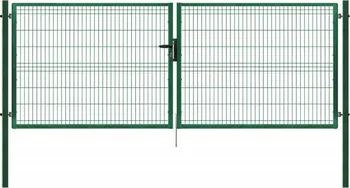 brána PILECKÝ Pilofor 410,8 x 153 cm zelený