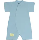 Esito Letní overal pro miminko mušelín Blue - modrá Vel. 74