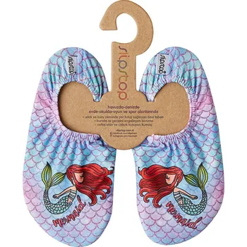 Dívčí polobotky SlipStop capáčky, boty do vody MOŘSKÁ PANNA dívčí Velikosti: 18-20