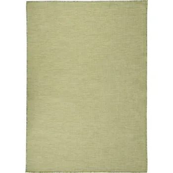 Bytový textil vidaXL Venkovní hladce tkaný koberec 200x280 cm zelená