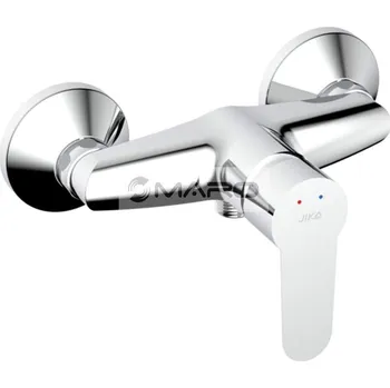 JIKA Enyo Baterie sprchová nástěnná, rozteč 150 mm, bez příslušenství, chrom, H3312G70044001