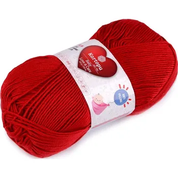 Příze Pletací příze Baby Love a Care 100 g - 22 (125) červená