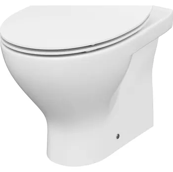 Klozet Cersanit Moduo wc mísa se sedátkem s pomalým sklápěním stojícístativ bez splachovacího kruhu bílá S701-265