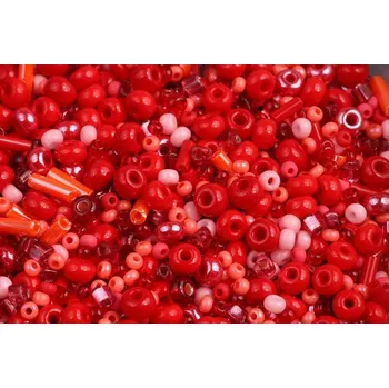 Dětské navlékací korálky Preciosa rokajl mix č. 599 (50g)