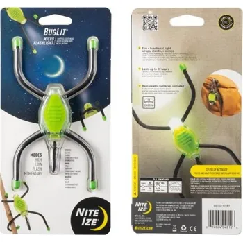 Svítilna Mikro svítilna Nite Ize BugLit® - Lime Black, Nite Ize