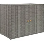 Zahradní úložná skříň polyratan 80 x…