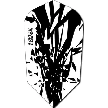 Příslušenství pro šipky Harrows letky Rapide Slim, Barva letky Black