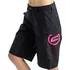 cyklistické kraťasy CRUSSIS Freeride kraťasy černé/růžové