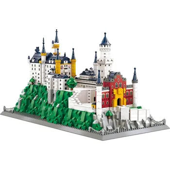 ostatní stavebnice Wange 6226 – Zámek Neuschwanstein, Německo | 1969 dílků | Architektonická stavebnice
