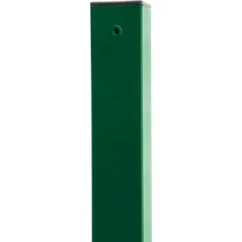 Plotový sloupek Pilecký sloupek poplastovaný hranatý 60 x 60 mm 2200 mm