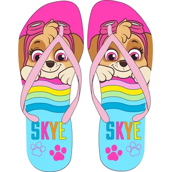 Dětská treková obuv Paw Patrol - Tlapková patrola -Licence Dívčí žabky - Paw Patrol 52512198, růžová / tyrkysová Barva: Růžová, Velikost: 25-26