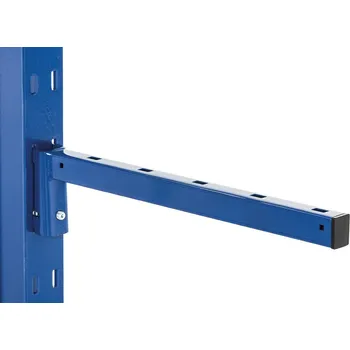 Dílenský regál Přídavné konzolové rameno META, nosnost až 220 kg, pro konzolové regály s hloubkou 400 mm