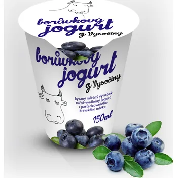Jogurt borůvkový, 150 ml