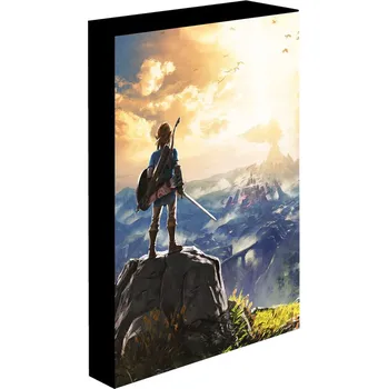 Plakát Plakát The Legend of Zelda - Into The Wilds (plakát na plátně s LED osvětlením)