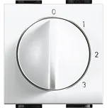 BTICINO Spínač N4016 BTL 2 moduly bílá N4016