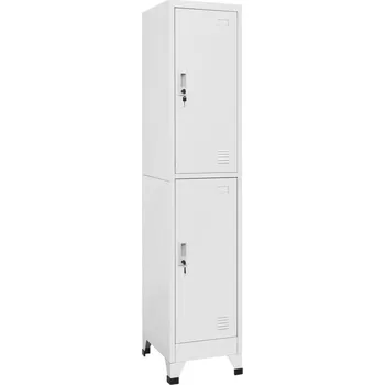 Šatní skříň vidaXL Šatní skříňka se 2 buňkami 38 x 45 x 180 cm