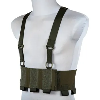 Airsoft Mini Chest Rig Low-Vis - olivový, GFC