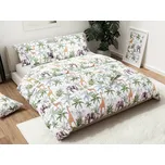 Bavlněné povlečení AFRICA bílé Rozměr povlečení: 70 x 90 cm | 140 x 200 cm, 140x200 / 70x90 cm