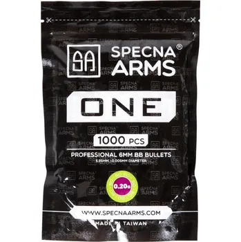Airsoftová kulička Airsoftové kuličky Specna Arms ONE™ BIO 0,20g, 1000bb, bílé
