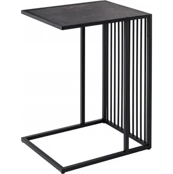 Konferenční stolek Odkládací stolek ARCHITECTURE 60 CM mramorový vzhled