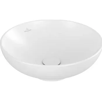 Umyvadlo Villeroy & Boch Loop & Friends umyvadlo 42x42 cm kulatý na pult bílá 4A4600RW