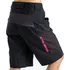 cyklistické kraťasy CRUSSIS Freeride kraťasy černé/růžové