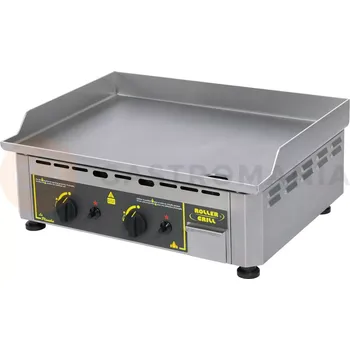 Kuchyňský gril Nerezová hladká grilovací deska, elektrická,, 5.5 kW | ROLLER GRILL, 777175