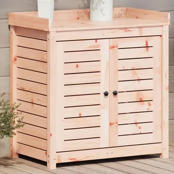 Zahradní nábytek vidaXL Přesazovací stůl s policemi 82,5x50x86,5 cm masivní douglaska