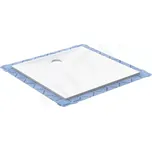Geberit Setaplano Plochá sprchová vanička, minerální materiál, 80x80 cm, bílá, 154.260.11.1
